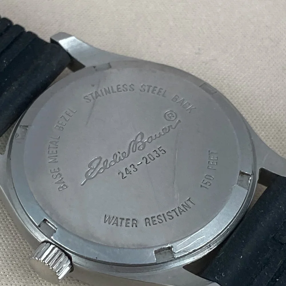 Rare Vintage Eddie Bauer Rock Climbers All Sports Watch - Picture 7 of 7